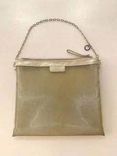 美品　メッシュインナーバッグ　ラージ　シャンパンゴールド　アンテプリマ メッシュインナーバッグ/ラージ/シャンパンゴールド ｜ 【公式