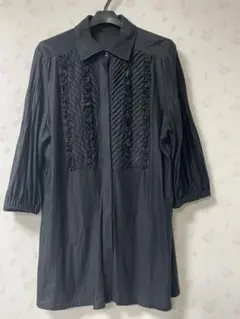 美品】TO BE CHIC 取外し襟付きブラウス ブラック42 - メルカリ