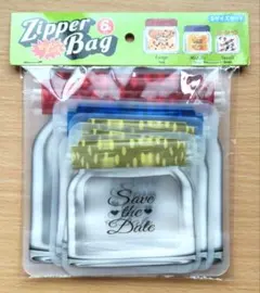 ★★SALE★★Zipper Bag 3サイズセット 6枚入りのサムネイル