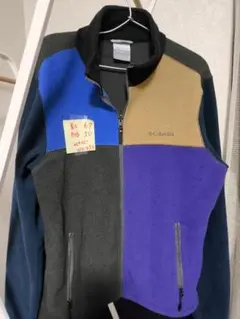 Columbia フリースジャケット 多色使い