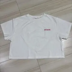 Prove 半袖Tシャツ ホワイト ハートプリント