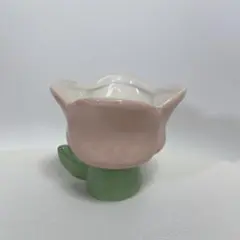 ナチュラルキッチン　チューリップ　小物入れ　陶器