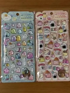 もこ様専用【A】【B】オバケーヌ　ポップシール　うるちゅるシール　4枚セット