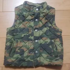 baby Gap ベビー ギャップ　ダウンベスト　迷彩　80cm