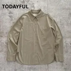 TODAYFUL Chambray Silky Shirts / グレー - メルカリ