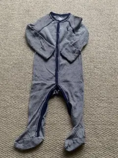 Ralph Lauren ストライプロンパース　80