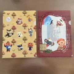 【25年11月末メルカリ掲載終了】どうぶつの森 クリアファイル 2枚セット