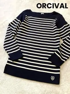 新品未使用★オーシバル ボーダーウールニット　セーター 2026年最新】ORCIVAL レディース ニット・セーターの人気アイテム