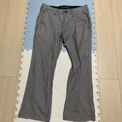 【古着・美品】EDWIN エドウィン 千鳥格子柄パンツ ズボン Mサイズ　グレー