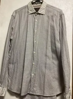 ETRO チェック柄 長袖シャツ 41