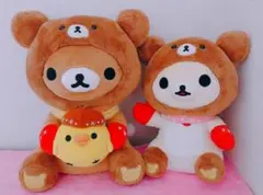 リラックマ「てぶくろをとどけに」 ぬいぐるみ　2体セット