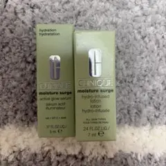 クリニーク　モイスチャーサージハイドロローション　グロウリファインセラム