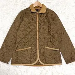 ラベンハム　キルティングジャケット　レイドン　カーキ　レディース　Sサイズ