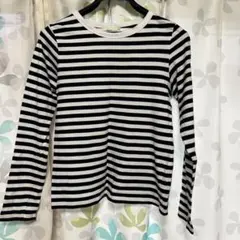 ボーダー長袖Tシャツ Ｍサイズ
