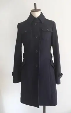 DES PRES  デプレ　コート　トゥモローランド　ウールコート　ネイビー