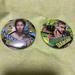 RIZIN 朝倉未来 缶バッジ - メルカリ
