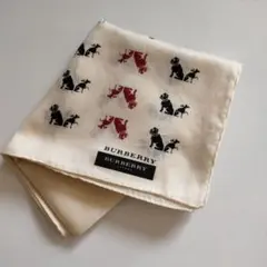 BURBERRY（バーバリー）ハンカチ 犬柄