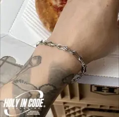 HOLY IN CODE No.8865 pit chain bracelet