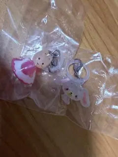 サンリオ　ゆるっとめじるしアクセサリー マロンクリーム しろうさ