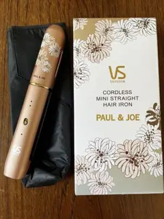 ヴィダルサッスーン＊PAUL & JOE ＊コードレスミニヘアアイロン持ち運び