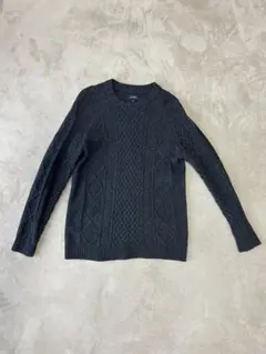 BEAMS ラムウール クルーネック ニット Mサイズ