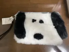 USJ スヌーピー　白黒　モノクロ　ポーチ　ユニバーサルスタジオジャパン