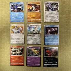 ポケモンカード25th 伝説ポケモンホイルカード9種類まとめ売り　おまけ付き