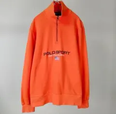 POLO SPORT ポロスポーツ　アノラック　 ハーフジップ　スウェット