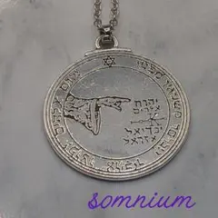 エソテリック・ゴシック ネックレス｜ヘブライ文字と聖なる手の護符