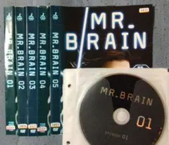 MR.BRAIN DVD-BOX〈6枚組〉帯、ブックレット付き 未使用に近い美品