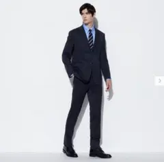 ユニクロ ストレッチウールスリムフィットパンツ（オールシーズン）