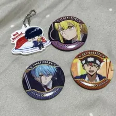 くら寿司コラボ　びっくらポン　MASHLE 缶バッジ　キーホルダー