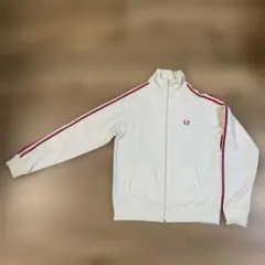 FRED PERRY ホワイト ジップアップジャケットのサムネイル