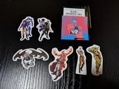 ジョジョの奇妙な冒険　スシロー　コラボ　ピック　ステッカー　セット