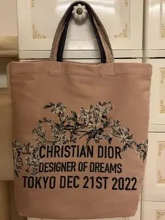 Christian Dior ディオール 夢のクチュリエ展 トートバッグ2022