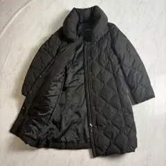 m’s select LIMONTA ダウンコート 34 黒 ダウン80%