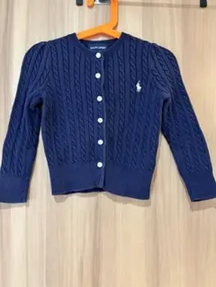 Ralph Lauren ネイビー カーディガン 100