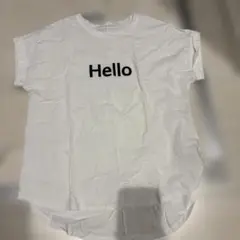 t*.様 anana 半袖 Tシャツ ホワイト Helloロゴのサムネイル