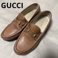 GUCCI ビットローファー ゴールド金具　37.5