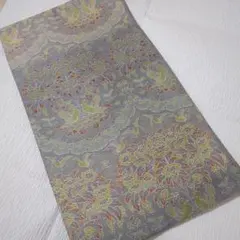 スリーシーズン 新品 西陣紗織袋帯 東京江戸紅型染 綿芯御仕立付