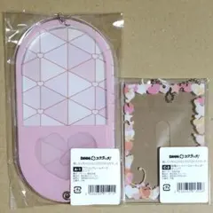 DMMスクラッチ 推しらっち アクリルフレーム ピンク キャラ福くじのサムネイル