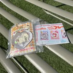 サンリオキャラクターズ シャカシャカフレークシール風チャーム　ポムポムプリン