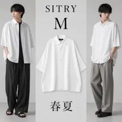 SITRY 春夏ルーズ ドルマン7分袖シャツ Mのサムネイル