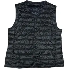 UNIQLO ユニクロ ウルトラライトダウン インナーベスト グレーブラウン系