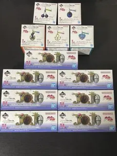 一番くじ ジョジョの奇妙な冒険 H賞ロゴコンプ＆I賞5点