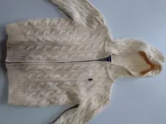Ralph Lauren フード付きカーディガン 120