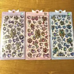 正規品 ボンボンドロップシール マジカル 3枚セット クーリア ピンク ブルー