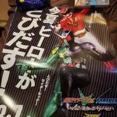 仮面ライダー龍騎」B2サイズポスター②（非売品・当時モノ・新品