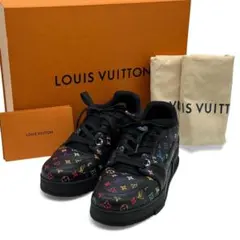 K9752 ルイヴィトン 1AHEKZ トレイル・ラインスニーカー LV×村上隆