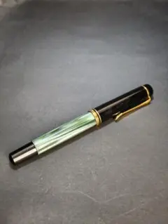 BEXLEY万年筆/ベクスリー/ベクスレー/茶色と黒のマーブル模様/18K750